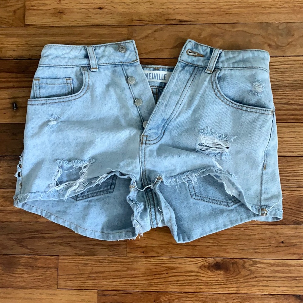 Denim shorts!
